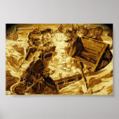 Poster Les Chats Pirates Trouvent Le Loot (Devant)