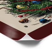 Poster Les Chats Sont Escalades Et Sur Le Point De Renver (Coin)