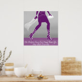 Poster Les Chaussures Parfaites - Mode Cendrillon Moderne (Cuisine)