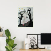 Poster Les chaussures rouges (Bureau à domicile)