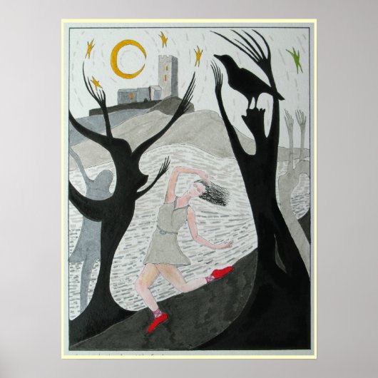 Poster Les chaussures rouges (Devant)