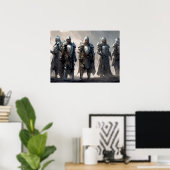 Poster Les chefs-d'oeuvre du champ de bataille (Bureau à domicile)