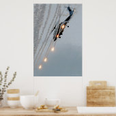 Poster Les Chevaliers Noirs Déploient Des Flares (Cuisine)