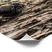 Poster Les chevaux à la plage (Coin)