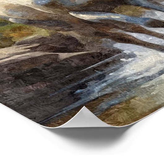 Poster les chevaux courent (Coin)