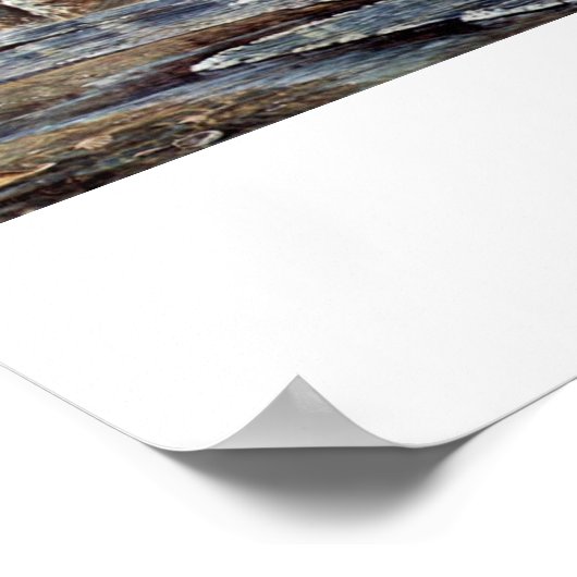 Poster Les Chevaux De Neptune Par Walter Crane (Coin)