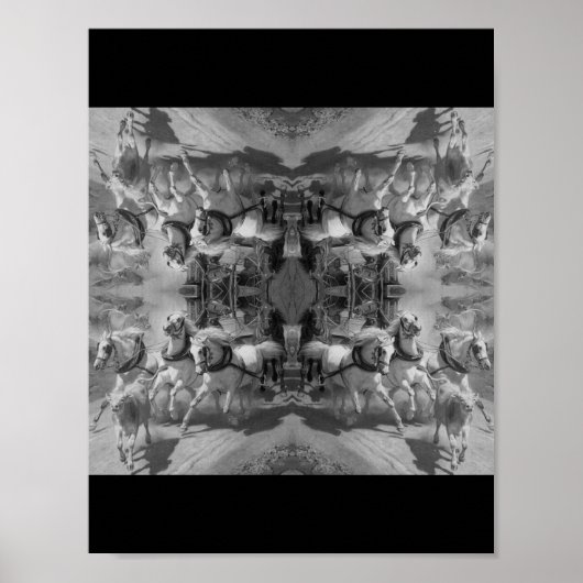 Poster Les Chevaux du Gothard (Devant)