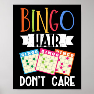 Poster Les Cheveux De Bingo Ne S'Intéressent Pas Amusants