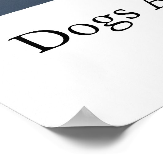 Poster Les Chiens Sont Des Anges (Coin)