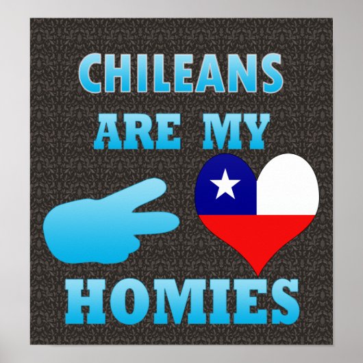 Poster Les Chiliens sont mes Hommes (Devant)