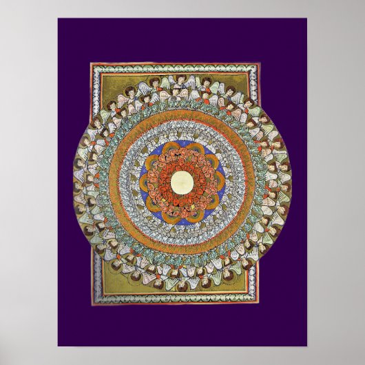 Poster Les Chœurs d'Anges (Hildegarde de Bingen) (Devant)