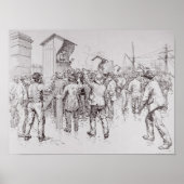 Poster Les chômeurs de Londres (Devant)