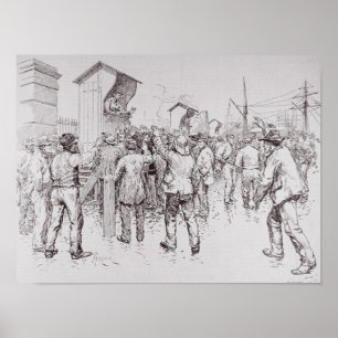 Poster Les chômeurs de Londres