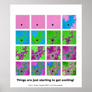 Poster Les choses commencent juste à devenir