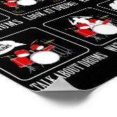 Poster Les Choses Que Je Fais Dans Mon Drummer Musicien D (Coin)