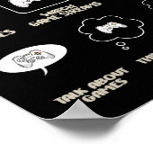 Poster Les Choses Que Je Fais Dans Mon Temps De Rechange  (Coin)