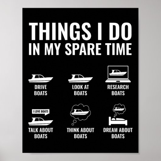 Poster Les Choses Que Je Fais Dans Mon Temps De Rechange  (Devant)