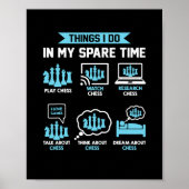 Poster Les Choses Que Je Fais Dans Mon Temps De Rechange  (Devant)