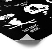 Poster Les Choses Que Je Fais Dans Mon Temps Libre (Coin)