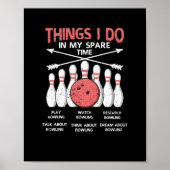 Poster Les choses que je fais pendant mon temps libre Bow (Devant)