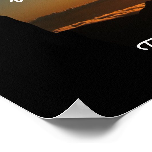 Poster Les choses que nous aimons - Citation de Thomas d' (Coin)