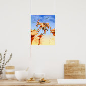 Poster "Les choses sont en train de se lever" (Cuisine)