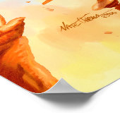 Poster "Les choses sont en train de se lever" (Coin)