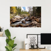 Poster Les Chutes De L'Alberta Dans Le Parc National Rock (Bureau à domicile)