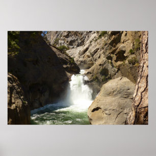 Poster Les chutes de Roaring River dans le parc national