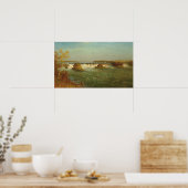 Poster Les Chutes de Saint Anthony, vers 1887 (huile sur (Cuisine)