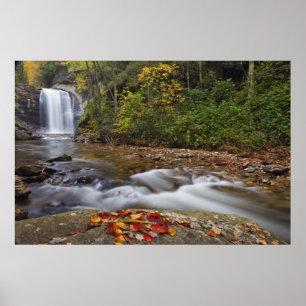Poster Les chutes de verre dans le Pisgah National
