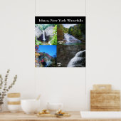 POSTER LES CHUTES D'ITHACA NEW YORK (Cuisine)