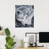 Poster Les cicatrices du passé (Bureau à domicile)