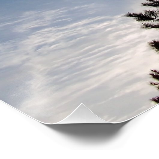 Poster Les cieux déclarent la gloire de Dieu Psaume 19:1 (Coin)