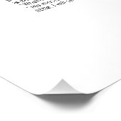 Poster Les cinq engagements pour une vie loyale (Coin)