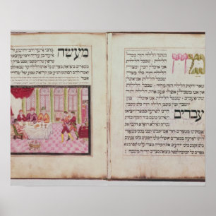 Poster Les cinq rabbins de Bne Brak