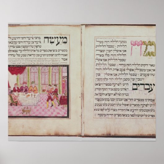 Poster Les cinq rabbins de Bne Brak (Devant)