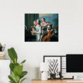 Poster Les cinq sens (Bureau à domicile)