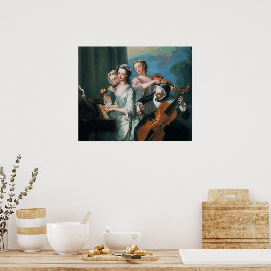 Poster Les cinq sens (Cuisine)