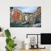 Poster Les Cinque Terre - Riomaggiore, Italie 24x36 (Bureau à domicile)