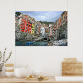 Poster Les Cinque Terre - Riomaggiore, Italie 24x36 (Cuisine)