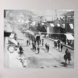 Poster Les citoyens de Deadwood fêtent l'achèvement de 3