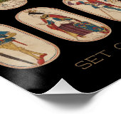 Poster Les Cloîtres Vintage du XVe siècle (Coin)