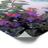 Poster Les colibris au printemps (Coin)