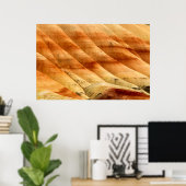 Poster Les Collines Peintes Dans Les Lits Fossiles Du Jou (Bureau à domicile)