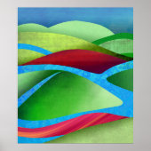 Poster Les Collines Sur La Glace (Devant)