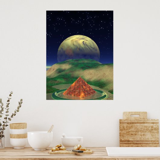 Poster Les collines vertes (Cuisine)