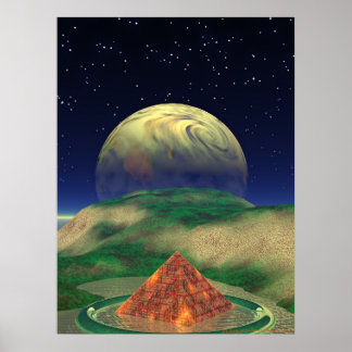 Poster Les collines vertes