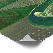 Poster Les collines vertes (Coin)