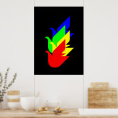 Poster Les colombes de la paix (Cuisine)